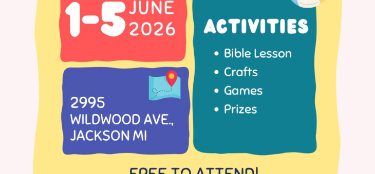 Kids Bible Time * June 1-5